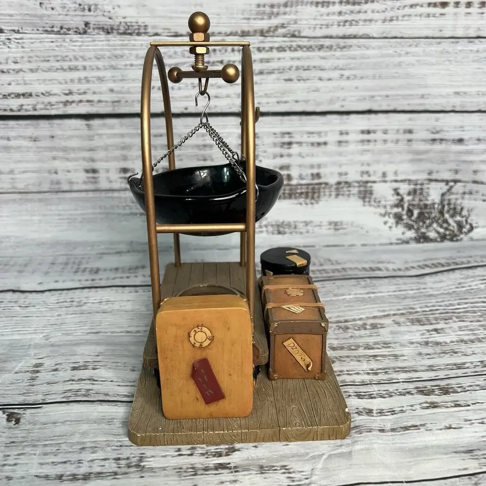 Yankee Candle Hanging Wax Warmer‎ Hotel Luggage Cart Vacation T/B H/B 1090199